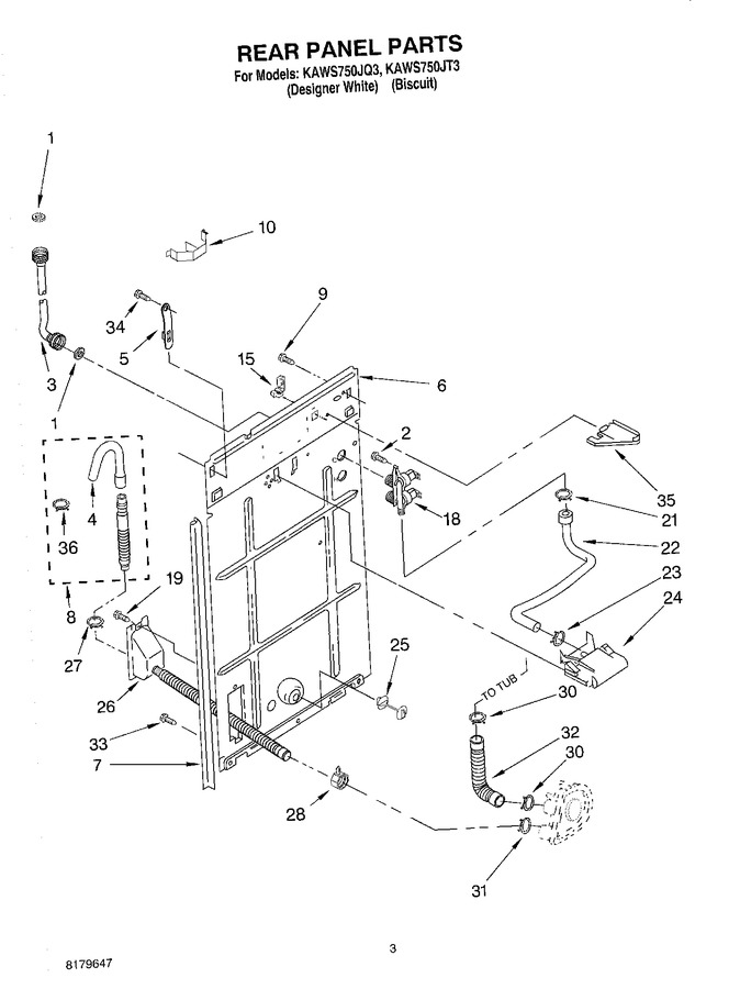 Diagram for KAWS750JQ3