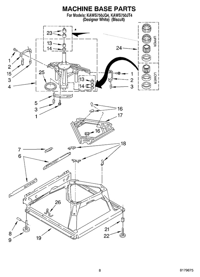 Diagram for KAWS750JT4
