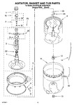 Diagram for 03 - Agitator, Basket And Tub Parts