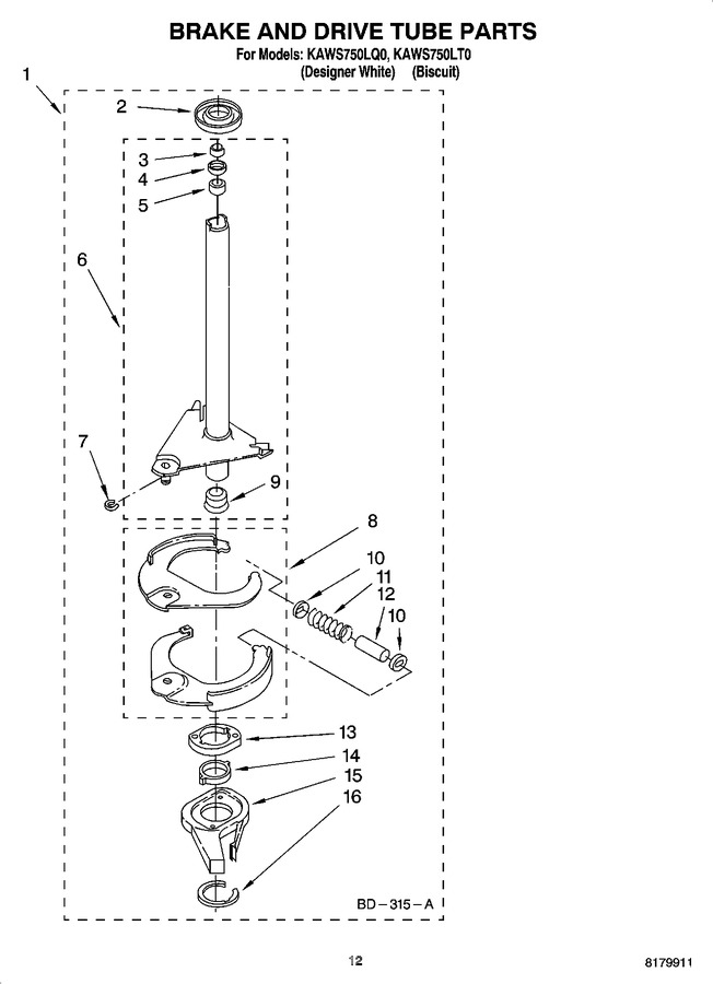 Diagram for KAWS750LQ0
