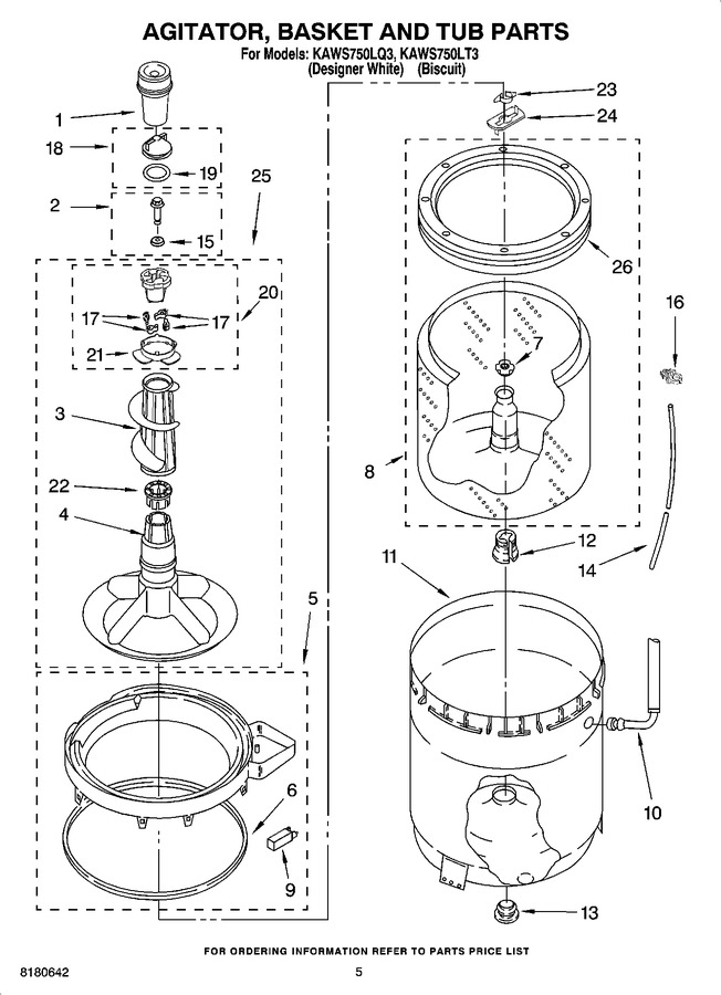 Diagram for KAWS750LQ3