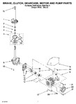 Diagram for 05 - Brake, Clutch, Gearcase, Motor And Pump Parts