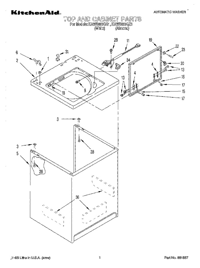 Diagram for KAWS800GQ1