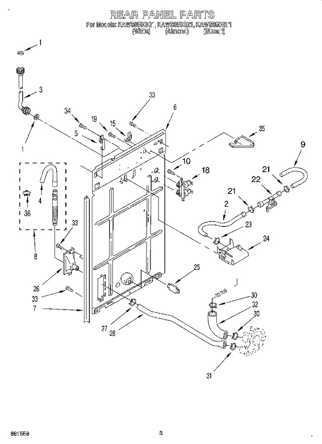 Diagram for KAWS850GT1