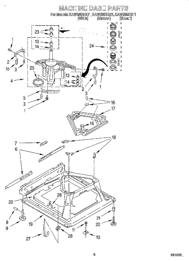 Diagram for KAWS850GT1