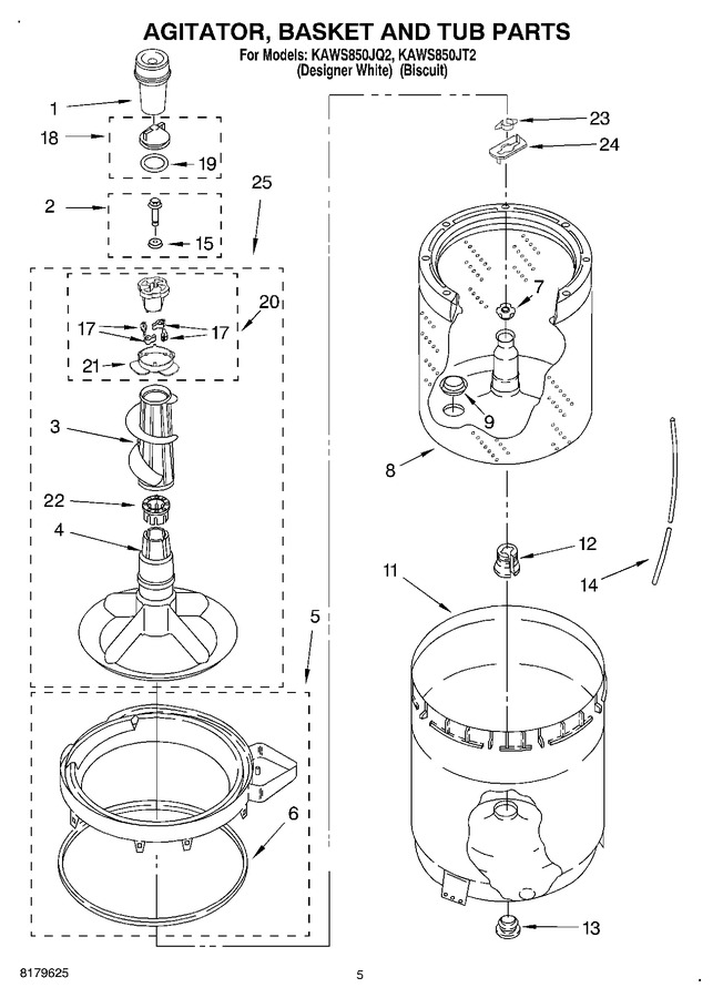 Diagram for KAWS850JT2
