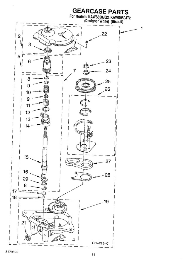 Diagram for KAWS850JT2