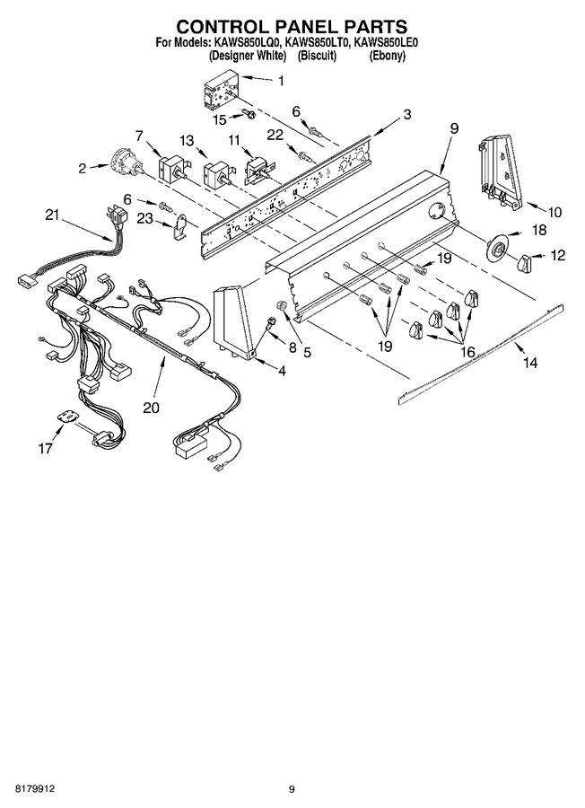 Diagram for KAWS850LE0