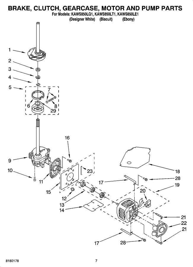 Diagram for KAWS850LQ1