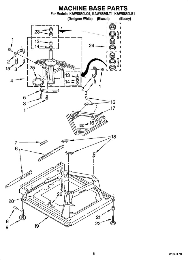 Diagram for KAWS850LQ1