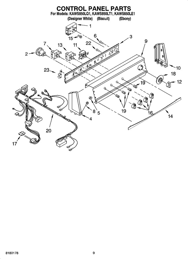 Diagram for KAWS850LQ1
