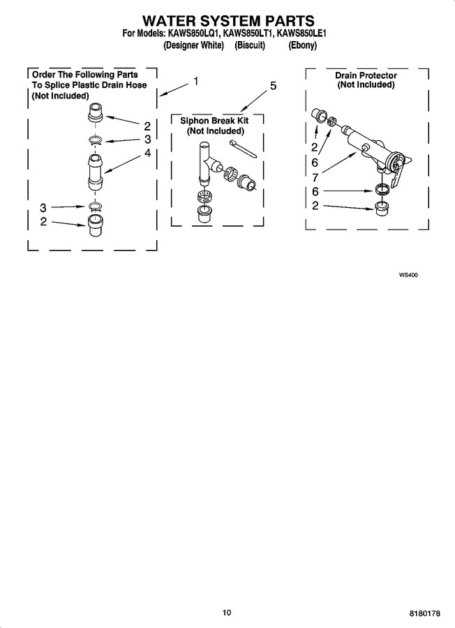 Diagram for KAWS850LE1