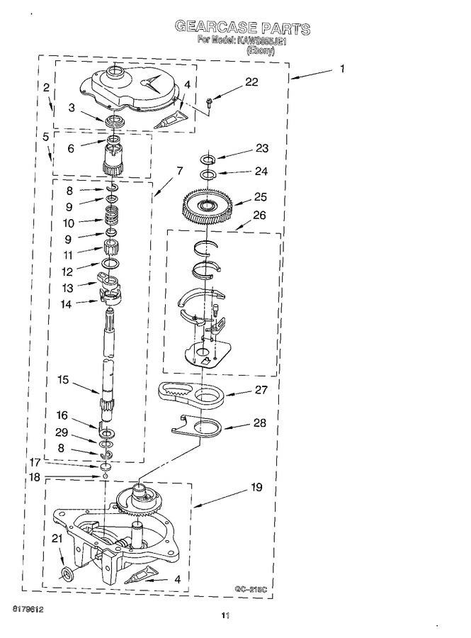 Diagram for KAWS855JE1