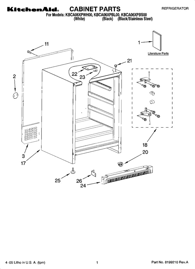 Diagram for KBCA06XPBL00