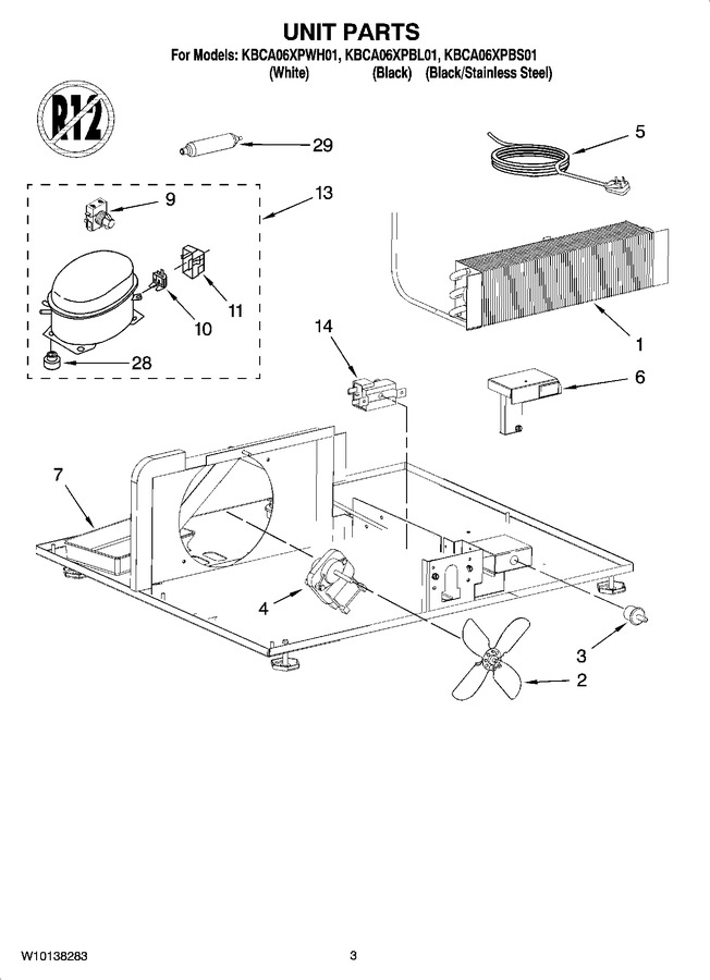 Diagram for KBCA06XPWH01