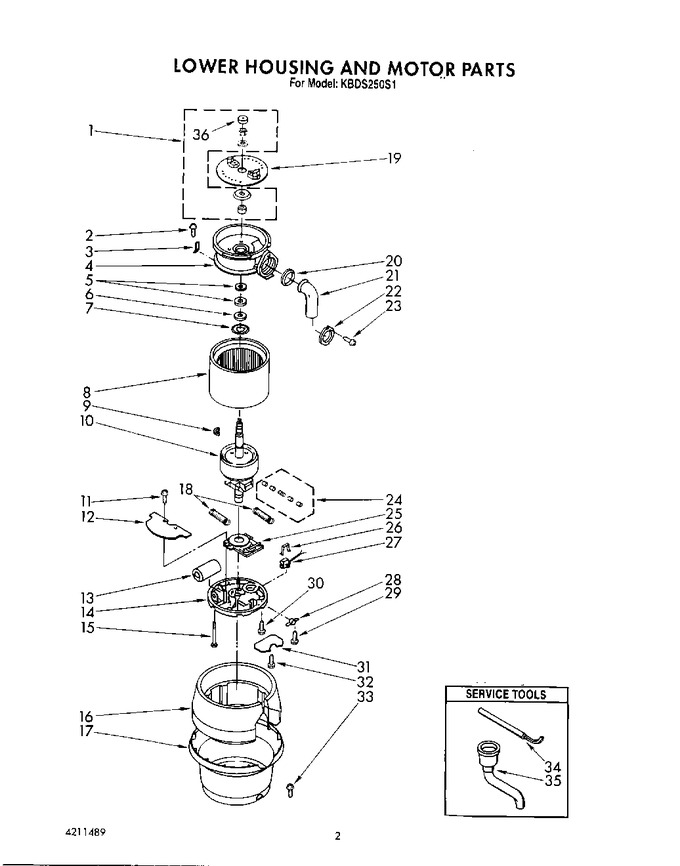Diagram for KBDS250S1