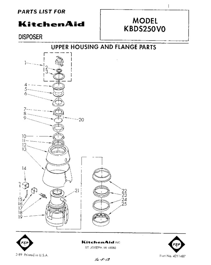 Diagram for KBDS250V0