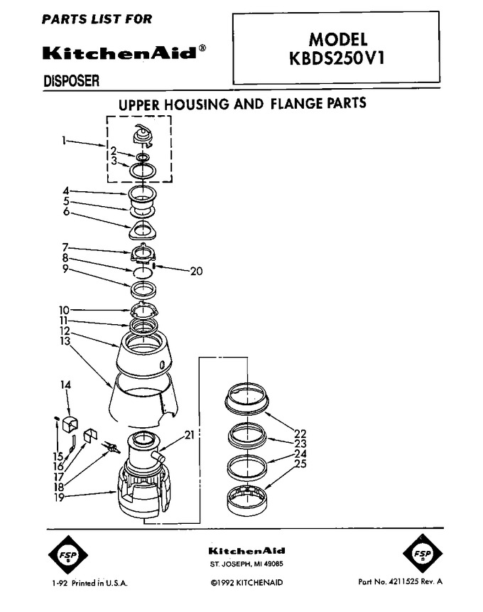 Diagram for KBDS250V1