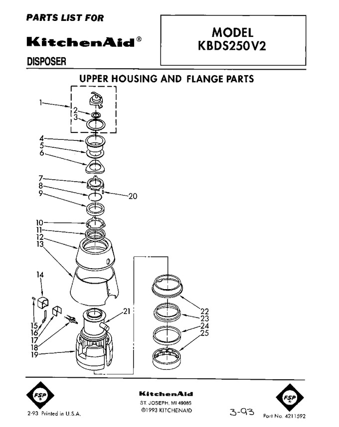 Diagram for KBDS250V2