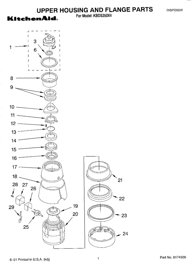 Diagram for KBDS250X4