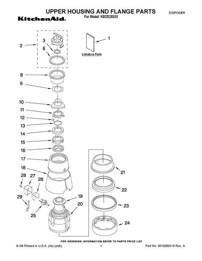 Diagram for KBDS250X5