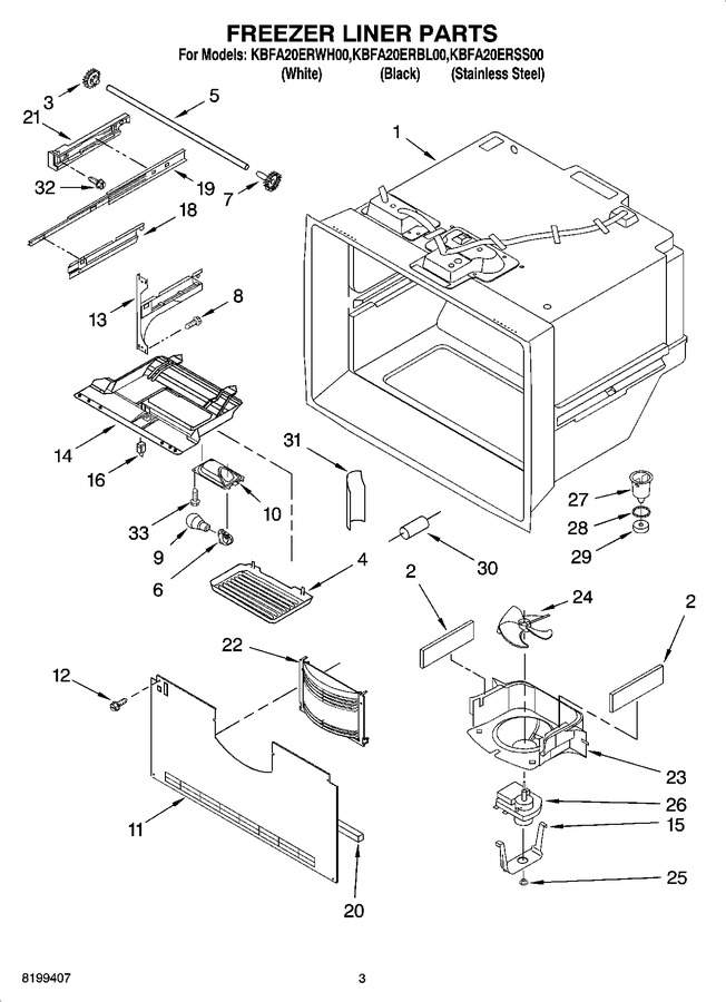 Diagram for KBFA20ERWH00