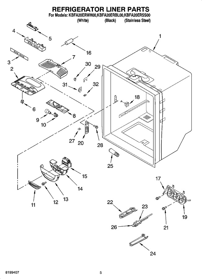 Diagram for KBFA20ERBL00