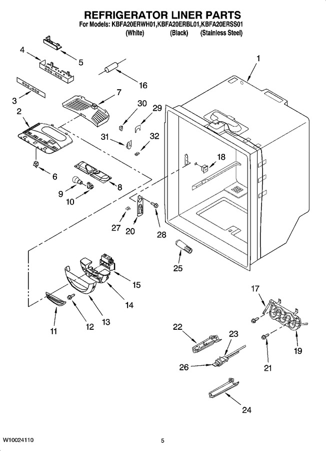 Diagram for KBFA20ERWH01