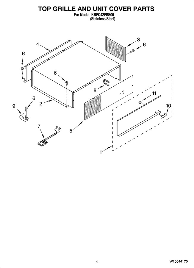 Diagram for KBFC42FSS00