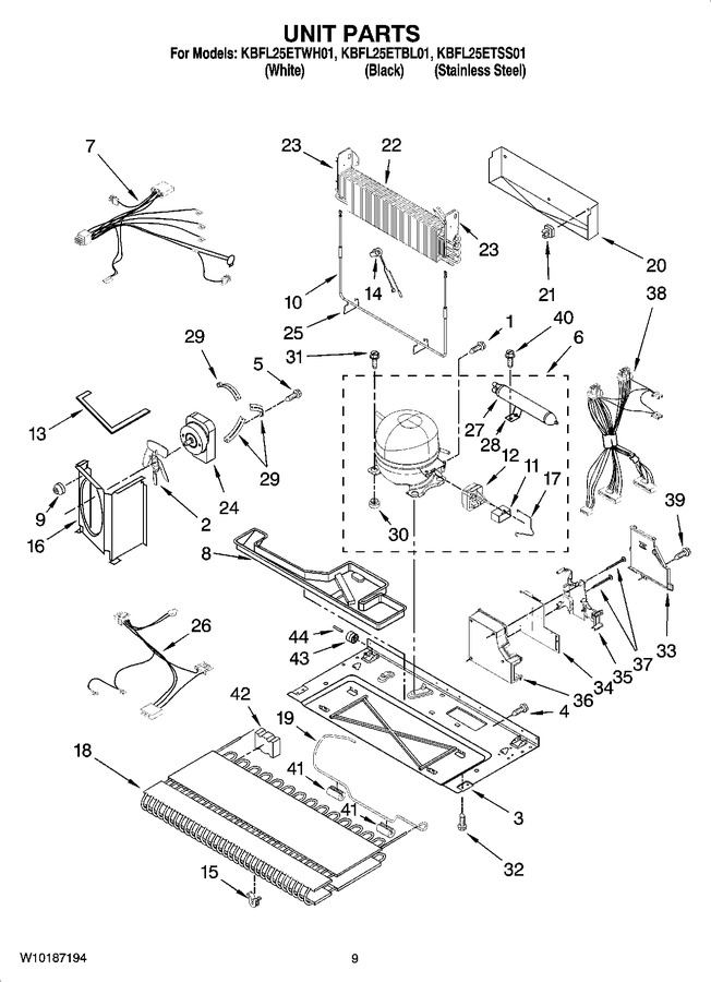 Diagram for KBFL25ETSS01