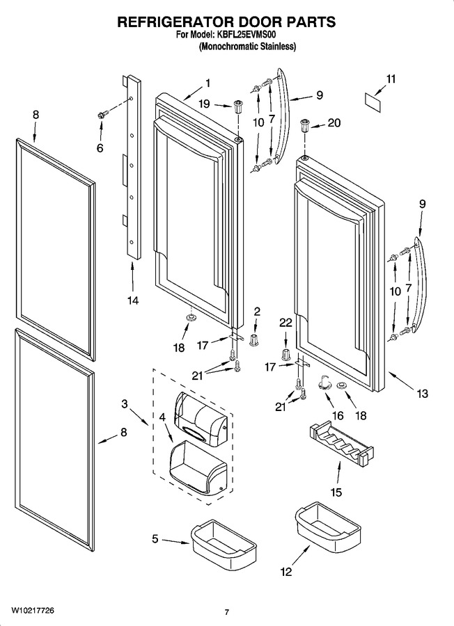 Diagram for KBFL25EVMS00
