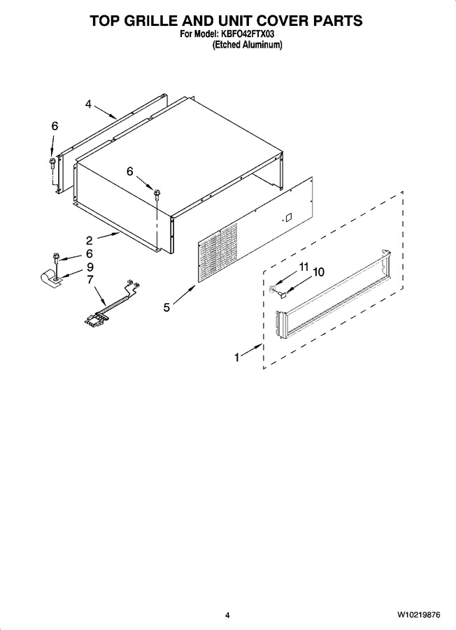 Diagram for KBFO42FTX03