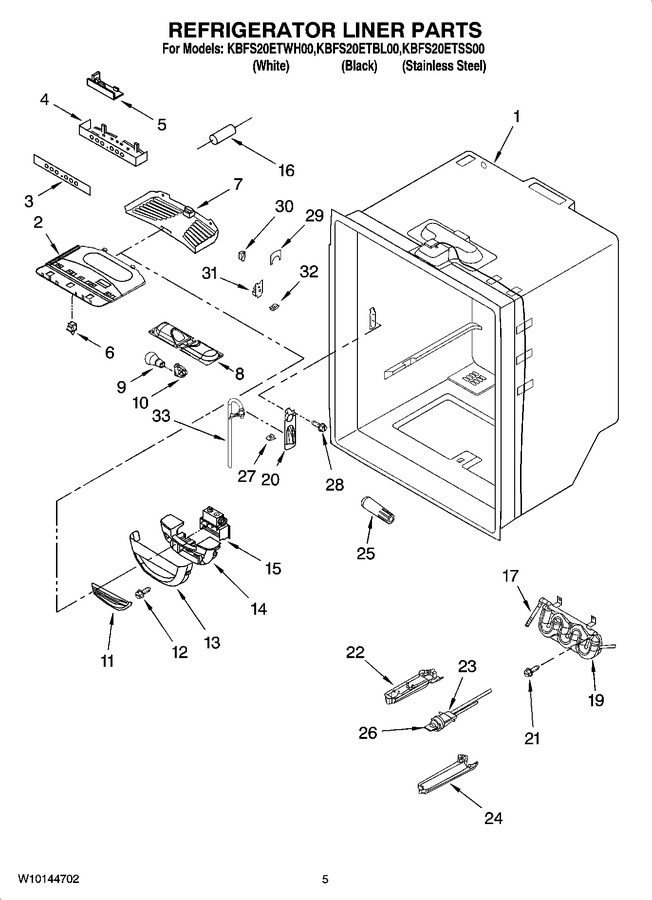 Diagram for KBFS20ETBL00