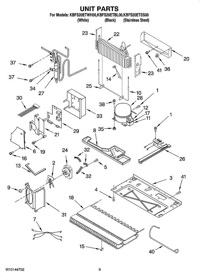 Diagram for KBFS20ETWH00