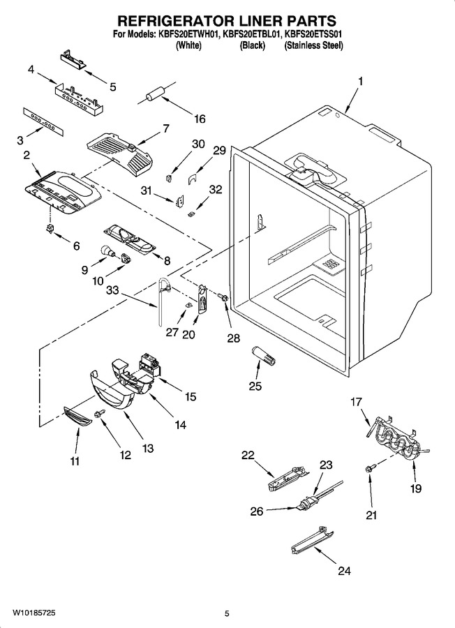 Diagram for KBFS20ETWH01