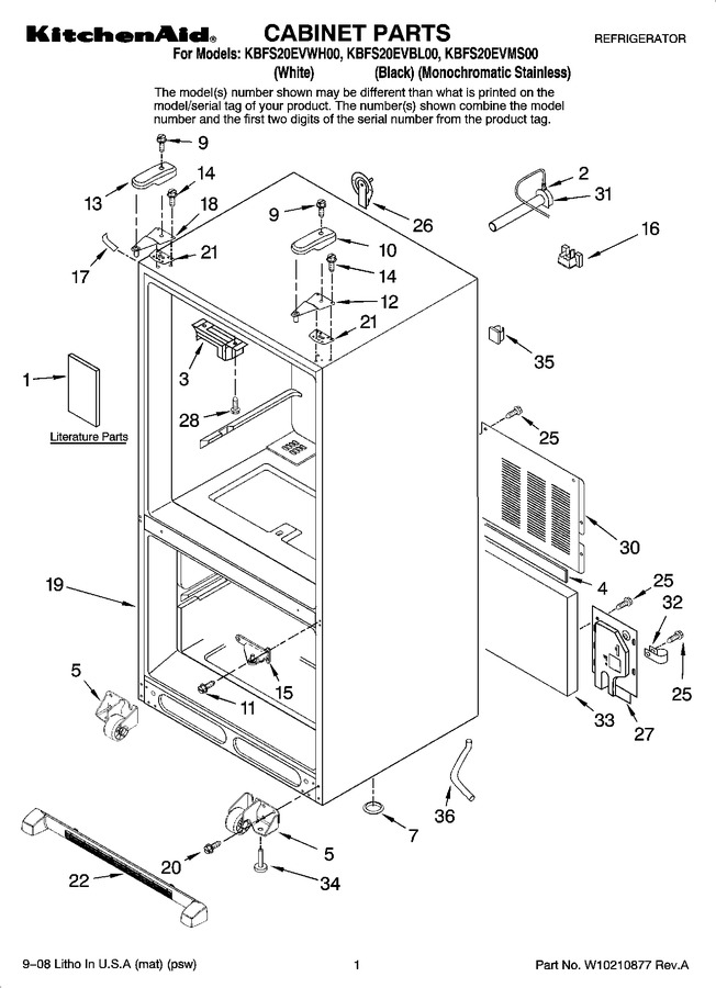 Diagram for KBFS20EVMS00