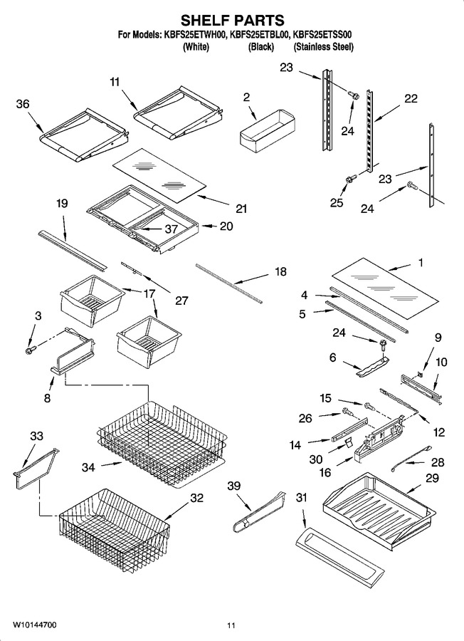 Diagram for KBFS25ETSS00
