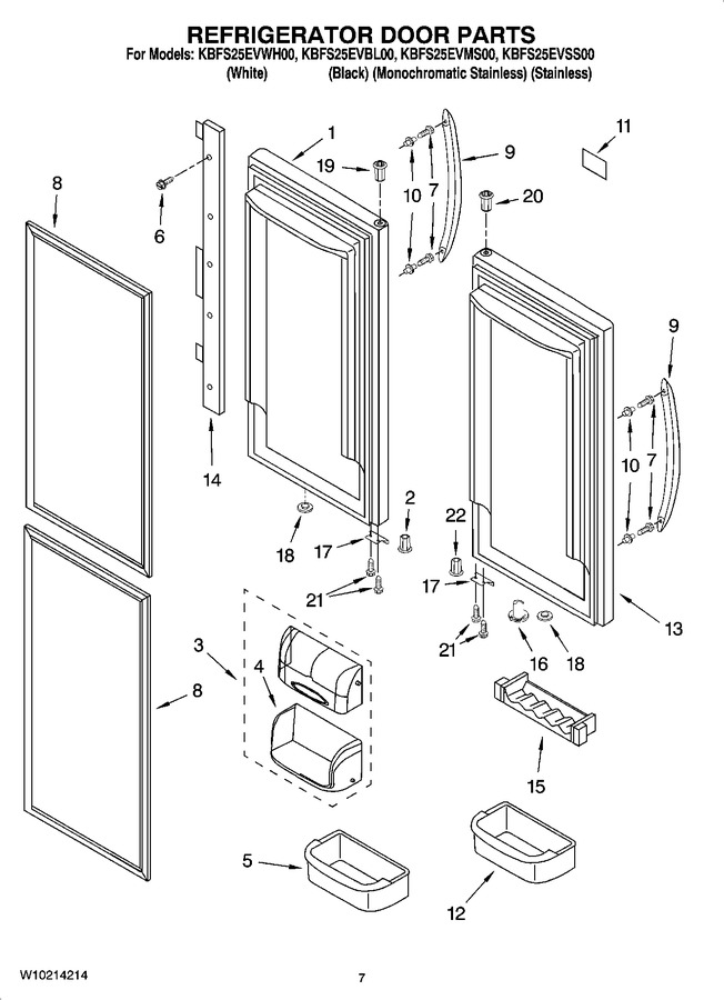 Diagram for KBFS25EVSS00