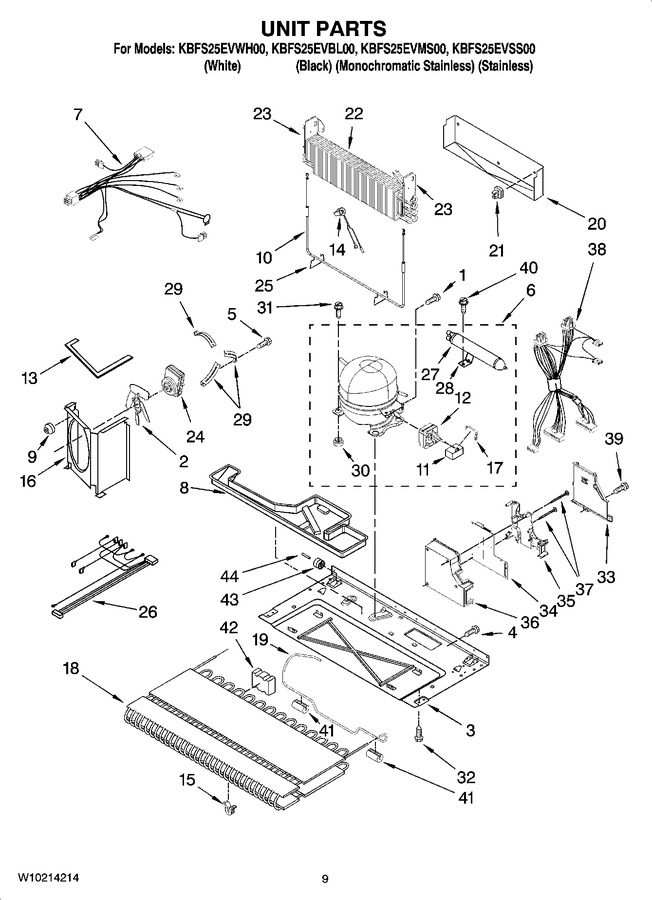 Diagram for KBFS25EVMS00