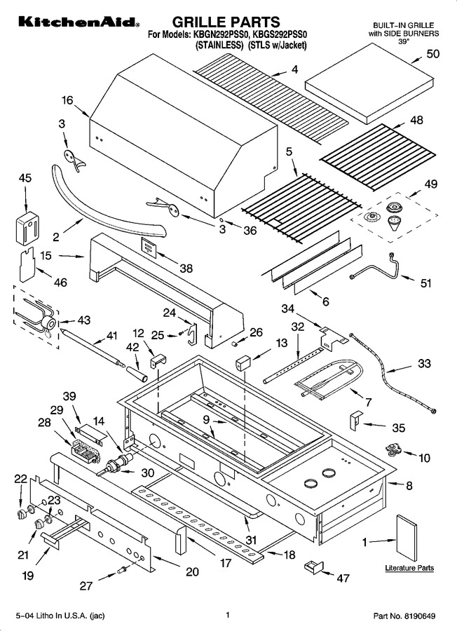 Diagram for KBGS292PSS0