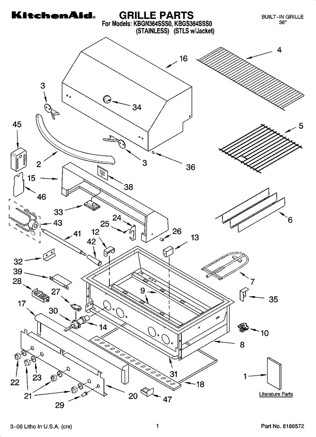Diagram for KBGN364SSS0
