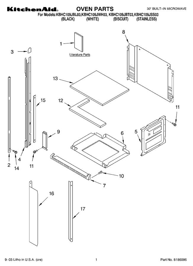 Diagram for KBHC109JWH03