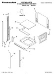 Diagram for 01 - Oven Parts