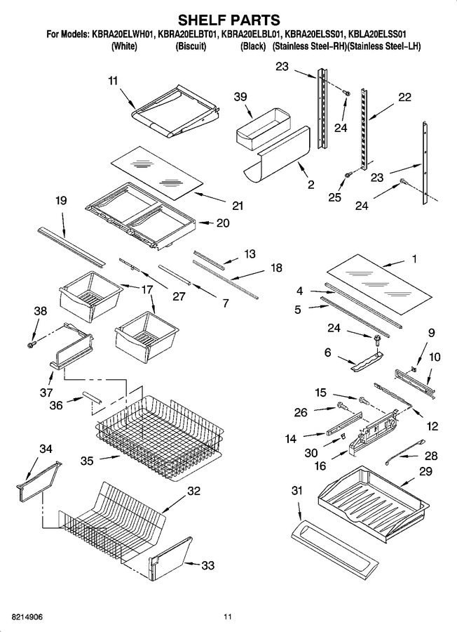Diagram for KBRA20ELWH01