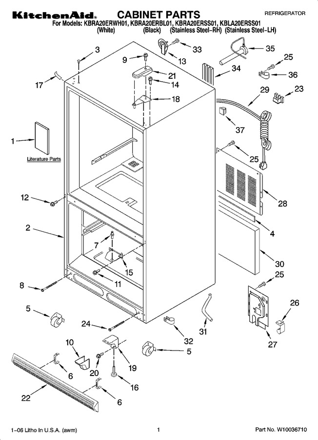 Diagram for KBRA20ERWH01