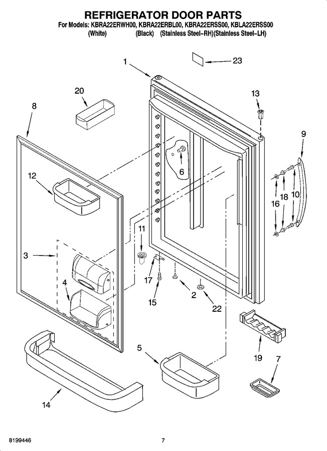 Diagram for KBRA22ERBL00