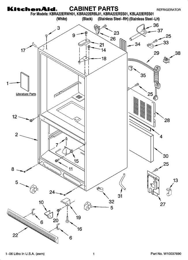 Diagram for KBLA22ERSS01