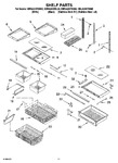 Diagram for 07 - Shelf Parts, Optional Parts