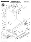 Diagram for 01 - Cabinet Parts