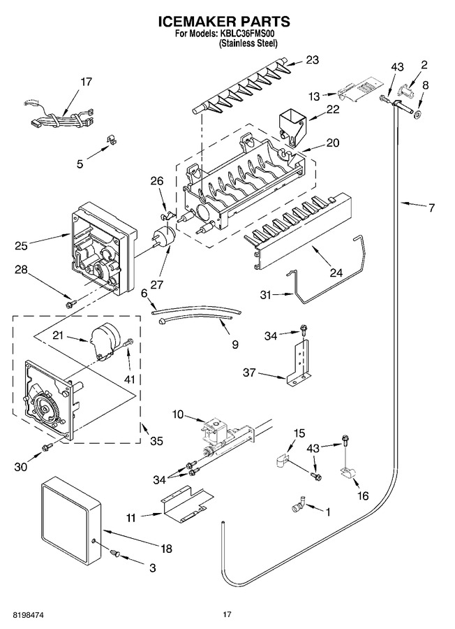 Diagram for KBLC36FMS00